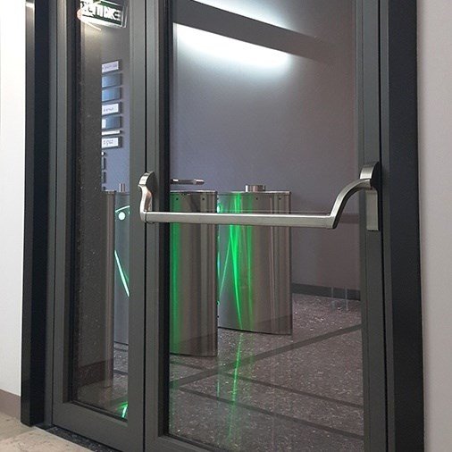 Fire rated glass Doors